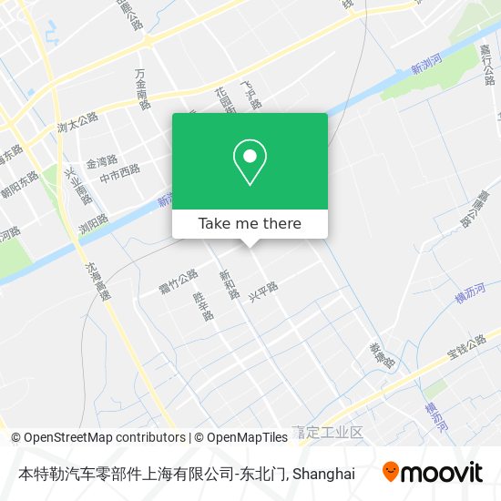 本特勒汽车零部件上海有限公司-东北门 map