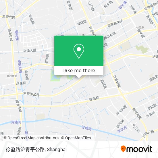 徐盈路沪青平公路 map