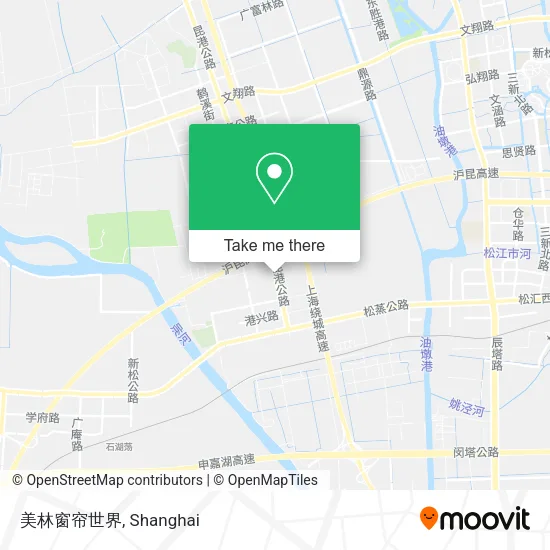 美林窗帘世界 map