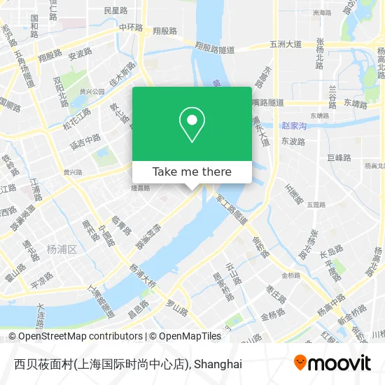 西贝莜面村(上海国际时尚中心店) map