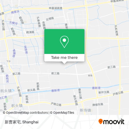 新曹家宅 map