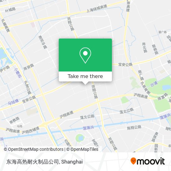 东海高热耐火制品公司 map