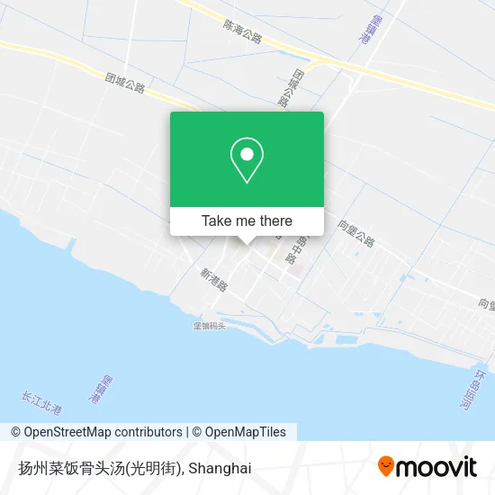 扬州菜饭骨头汤(光明街) map
