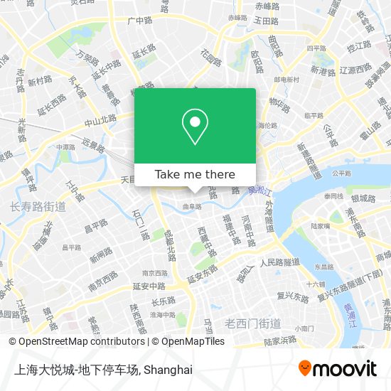 上海大悦城-地下停车场 map