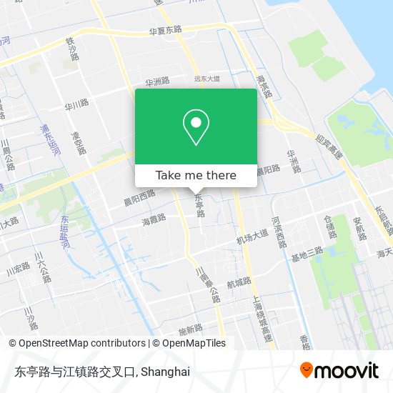 东亭路与江镇路交叉口 map