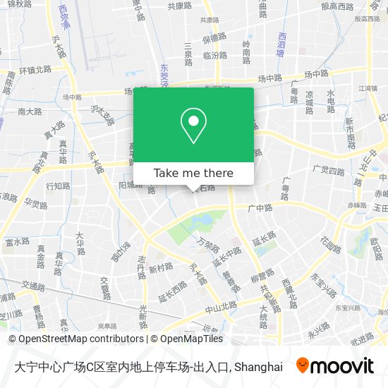 大宁中心广场C区室内地上停车场-出入口 map