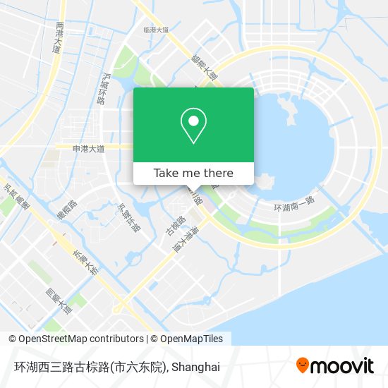 环湖西三路古棕路(市六东院) map