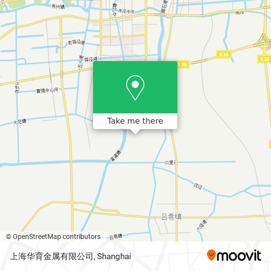 上海华育金属有限公司 map