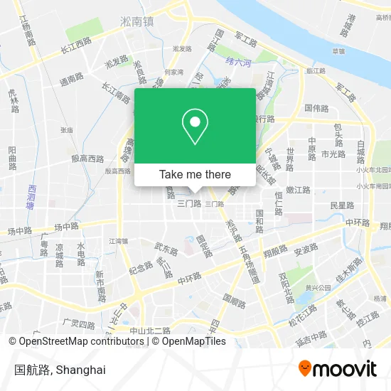 国航路 map