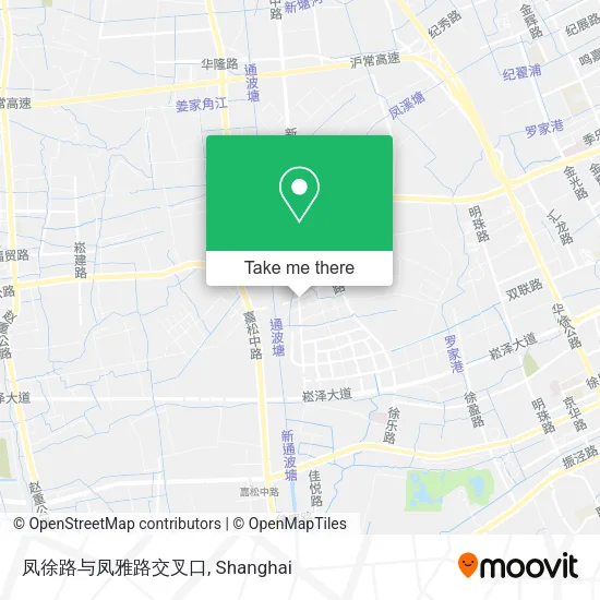 凤徐路与凤雅路交叉口 map