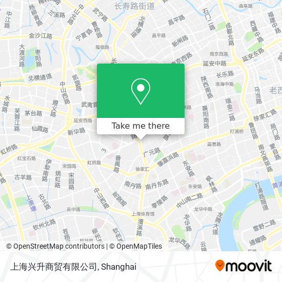 上海兴升商贸有限公司 map
