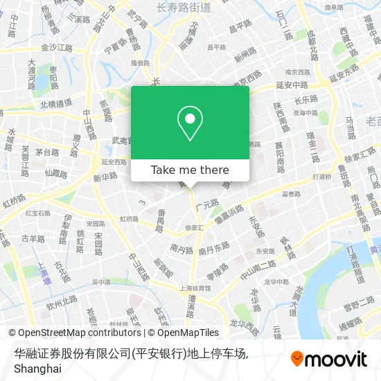 华融证券股份有限公司(平安银行)地上停车场 map