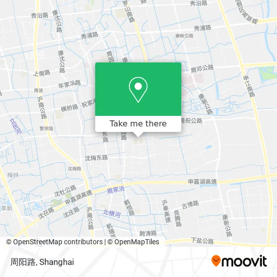 周阳路 map