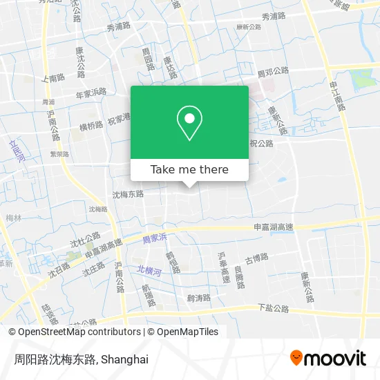 周阳路沈梅东路 map