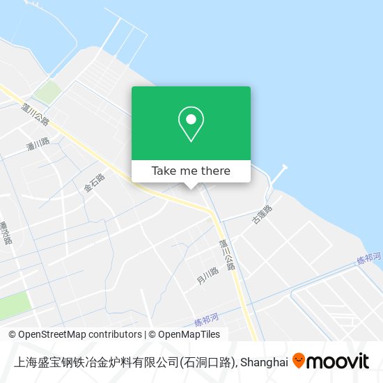 上海盛宝钢铁冶金炉料有限公司(石洞口路) map