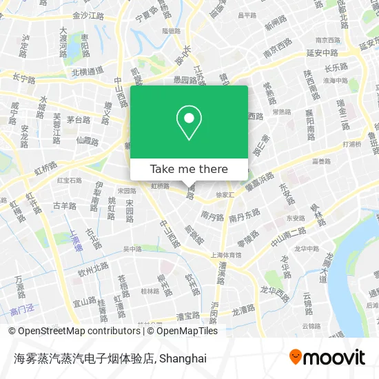 海雾蒸汽蒸汽电子烟体验店 map