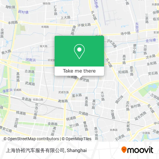 上海协裕汽车服务有限公司 map