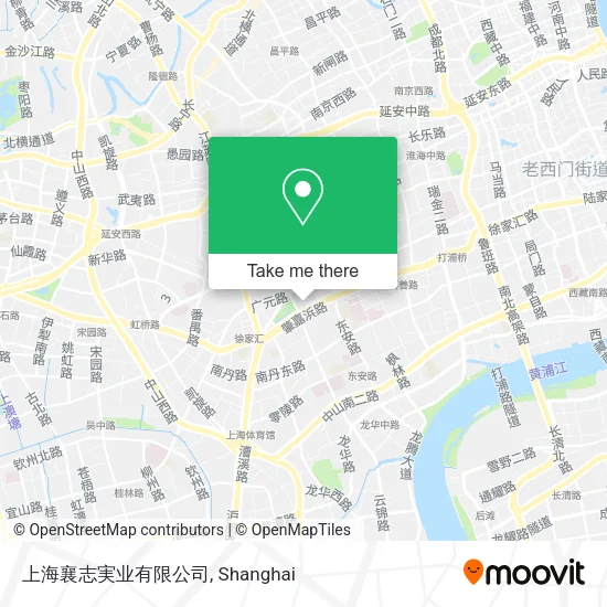 上海襄志実业有限公司 map