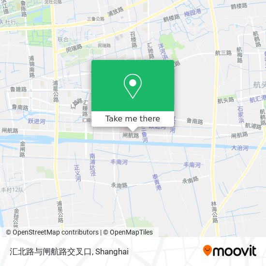 汇北路与闸航路交叉口 map