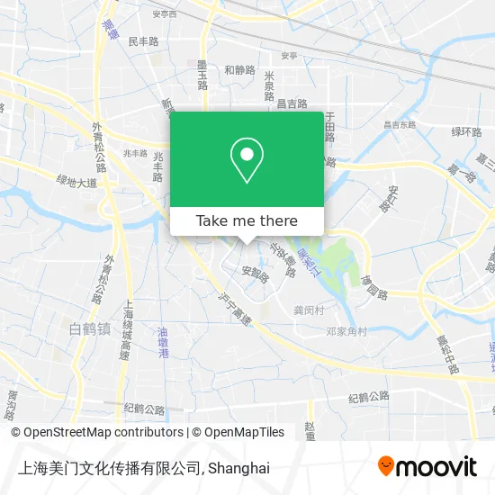 上海美门文化传播有限公司 map