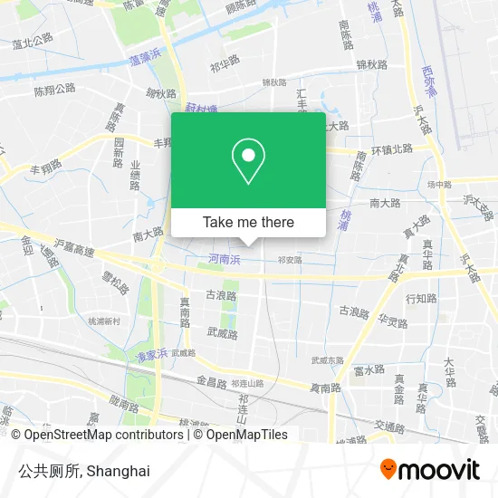 公共厕所 map