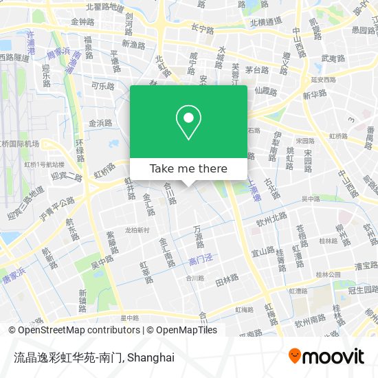 流晶逸彩虹华苑-南门 map