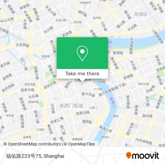 福佑路223号75 map