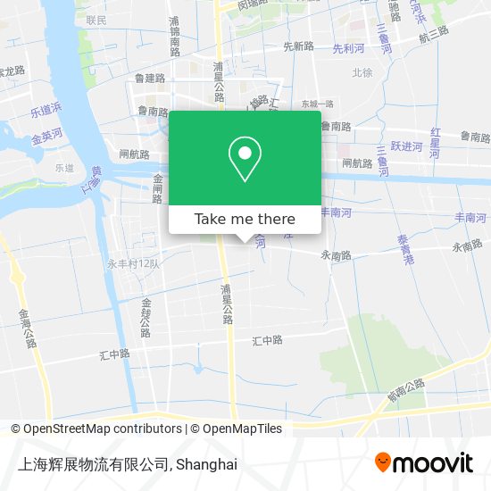 上海辉展物流有限公司 map