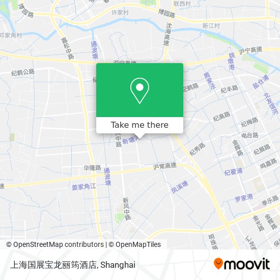 上海国展宝龙丽筠酒店 map