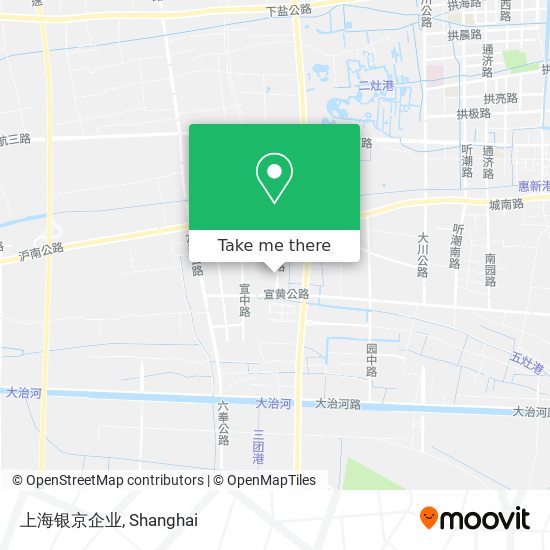 上海银京企业 map