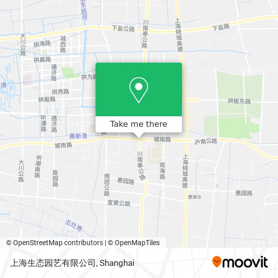 上海生态园艺有限公司 map