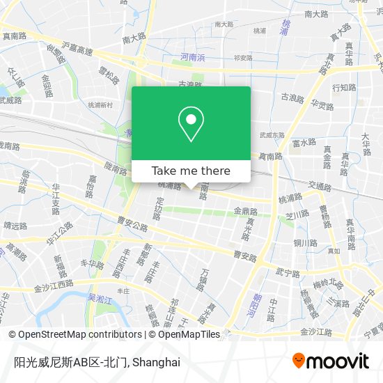 阳光威尼斯AB区-北门 map