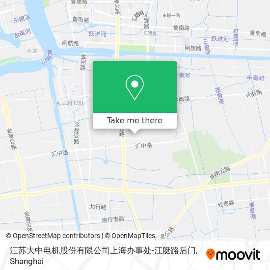 江苏大中电机股份有限公司上海办事处-江艇路后门 map