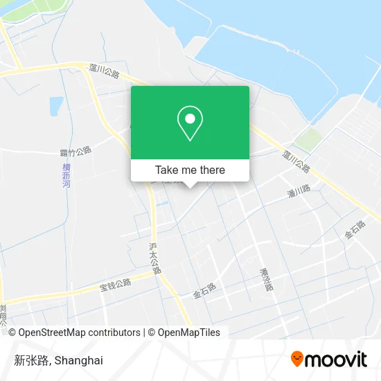 新张路 map