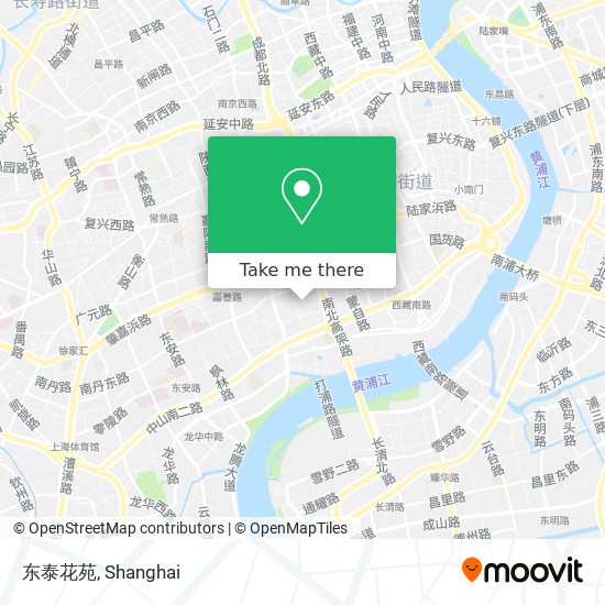 东泰花苑 map