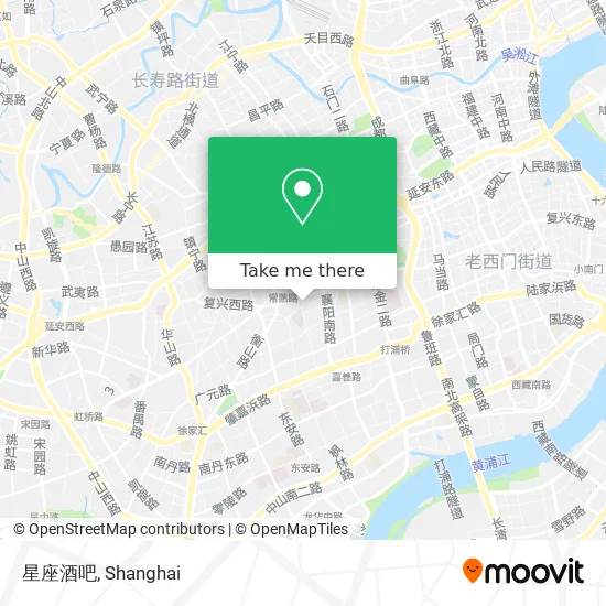 星座酒吧 map