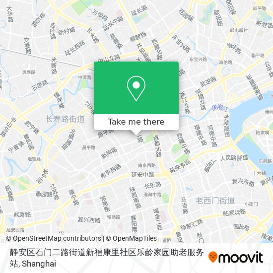 静安区石门二路街道新福康里社区乐龄家园助老服务站 map