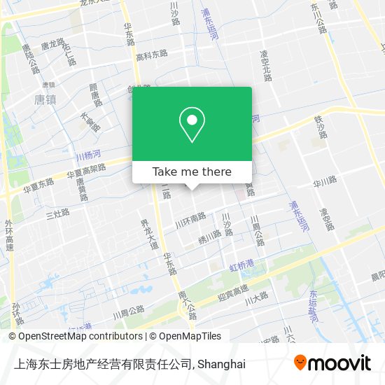 上海东士房地产经营有限责任公司 map