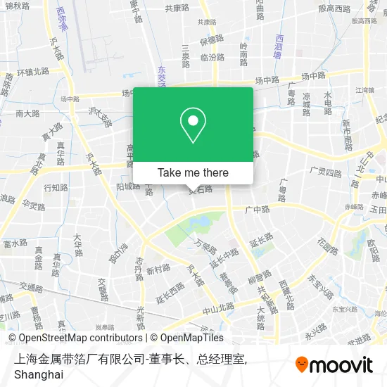 上海金属带箔厂有限公司-董事长、总经理室 map