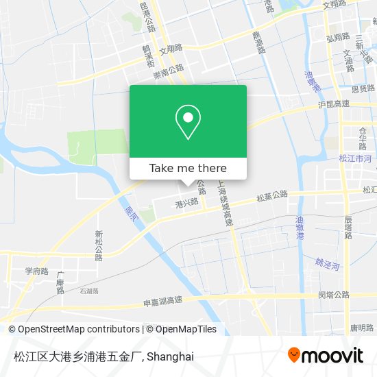 松江区大港乡浦港五金厂 map