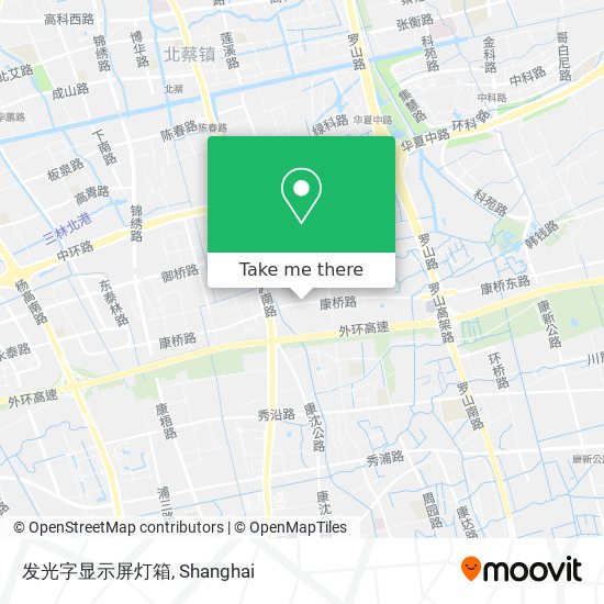 发光字显示屏灯箱 map