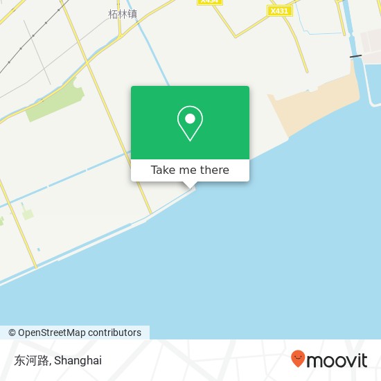 东河路 map
