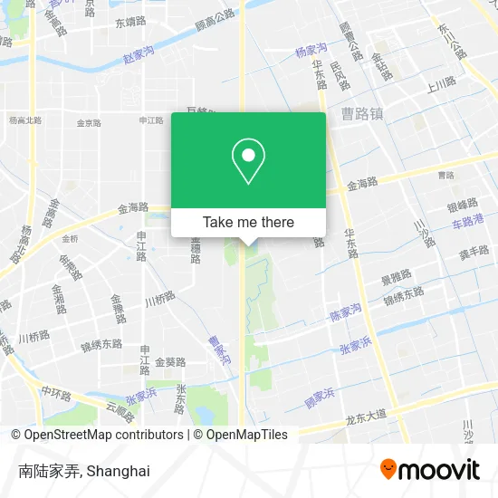 南陆家弄 map