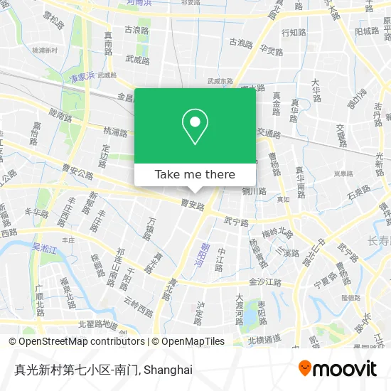 真光新村第七小区-南门 map