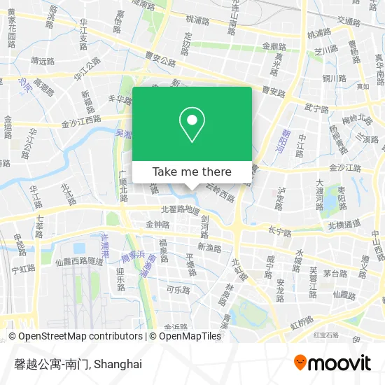 馨越公寓-南门 map
