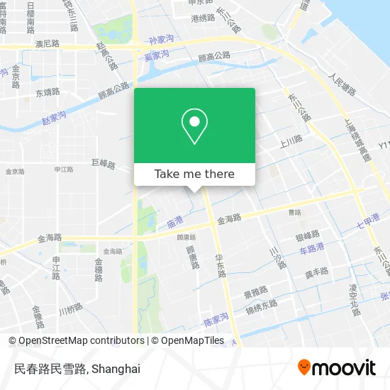 民春路民雪路 map