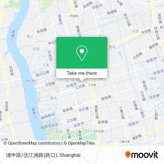 浦申路/北江洲路(路口) map