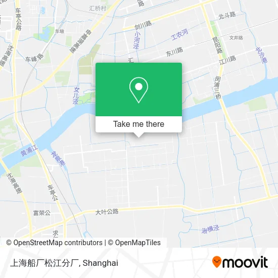 上海船厂松江分厂 map