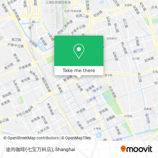 途尚咖啡(七宝万科店) map