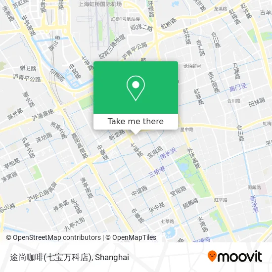 途尚咖啡(七宝万科店) map